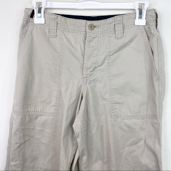 Vtg RALPH Ralph Lauren Chino Khaki Wide Leg Pants - Picture 2 of 6
